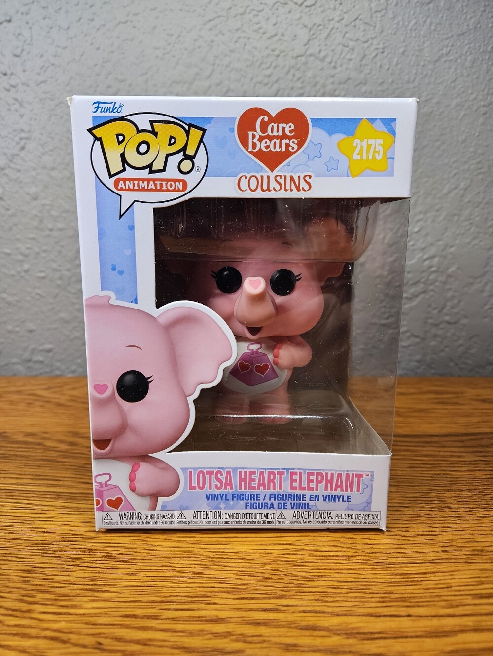 Funko Pop! Care Bear Cousins Lotsa Heart Elephant - Picture 3 of 4